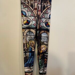Blackmilk Stained Glass Leggings - Multicolor